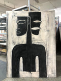 Surrealist Figure - Hand-painted oil painting