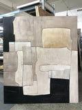Brutalist Architecture - Hand-painted oil painting