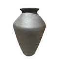 Vintage Style Ceramic Temple Jar White Background